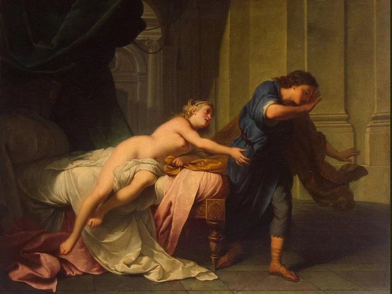 1678-Jean-Baptiste Nattier - Giuseppe e la moglie di Putifarre